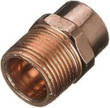 LP Supplies 15mm x 1/2 BSP Male Iron End Feed Adaptor Copper Pipe Fitting view 2