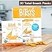Bitsy's Multi-Pack Organic Smart Crackers Cheddar Chia Veggie 5 Count Snackpacks (Pack of 6) Healthy Organic Nut-Free Snacks with Fruits and Vegetables for Kids