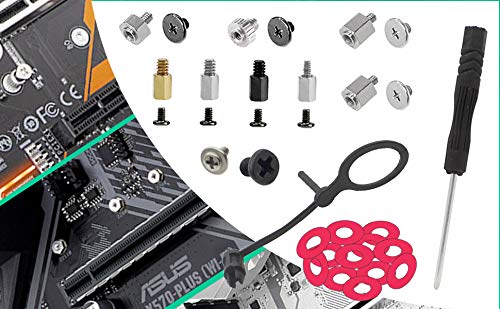 PCIe NVMe M.2 SSD Mounting Screws Kit For Asus Gigabyte ASRock Msi