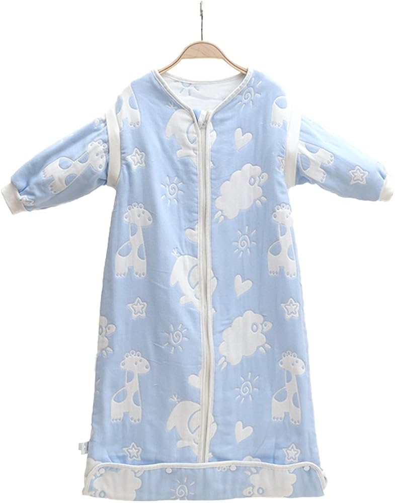 baby wearable blanket with sleeves