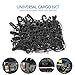 Voodonala 3.6'x3.6' Bungee Cargo Net Stretches to 7.6'x7.6' for Rooftop Cargo Rack for SUV Truck, Trailer, Boat, or RV