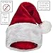 Funny Santa Hat [2 Pack] with 20 Blinking Color-Changing Light up LED Lights - Soft Plush Faux Fur for Adults and Children…