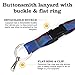 Buttonsmith Diamonds Premium Lanyard - with Buckle and Flat Ring - Made in The USA
