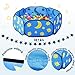 Aeroway® Dark Blue Kids Ball Pit Toddler Ball Playpen Baby Play Pit with Zippered Storage Bag Ideal for Toddlers Pets Indoor Outdoor Play (Balls Not Included)