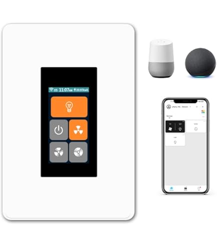 LANBON L8 LCD Alarm Smart Switch, Smart Home Security & Light