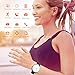 Heiyo Casual Quartz Wrist- Bluetooth Fitness Tracker Smartwatches and Business Wristwatches for Pedometer, Sleep Monitor, Message Alert, Call Control for iOS and Android System-Black
