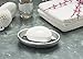 Creative Scents Silver Mosaic Soap Dish - Bathroom Bar Soap Holder - Decorative Dry soap Bar Holder for Shower, Vanity Sink, Bathtub - Durable Resin Designed bar Soap Dish (Silver - Gray)