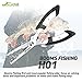 Booms Fishing H1027 Fishing Pliers Fish Gripper Combo, Multifunctional Fishing Scissors Hook Remover Split Ring, Fishing Tools Set