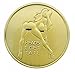 Pin Up Poster Girl Good Luck Challenge Coin by Thompson Emporium