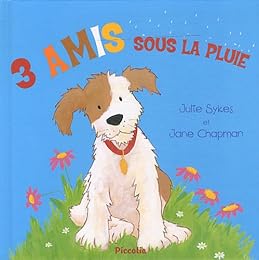 3 amis sous la pluie