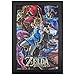 Officially Licensed Nintendo Zelda Breath of The Wild Poster Framed Wall Art Print (19