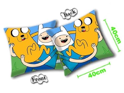 Amazon Com Adventure Time Pillow 2 Square 15x15 Toys Games