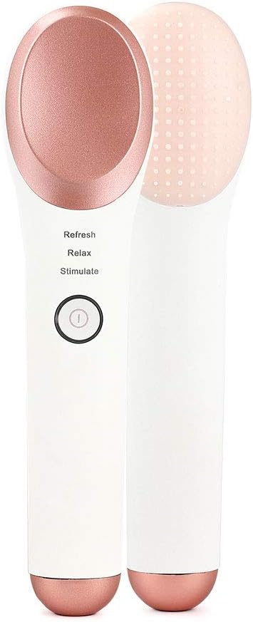 LIARTY Hot And Cold Eye Beauty Massage Instrument Dark Circle Remover, Eliminate Eye Bags & Puffy Eye and Anti-Aging Firming Facial Eye Cream Introduction Massage Pen.