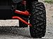 Super ATV Polaris Ranger Fullsize 570/900 High Clearance Forward Offset A-Arms (Black)