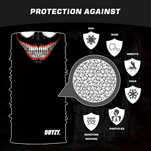 image for OUYZY Neck Gaiter, Headwear, Face Sun Mask, Magic Scarf, Bandana, Bala