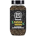 EDZZEL Natural Papaya Seeds 4 Oz / 113.40 Gram ( Set Of 1 )