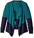 Nautica Girls' Color Block Cardiagan