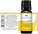 Plant Therapy Lemon Steam Distilled Essential Oil 10 mL (1/3 oz) 100% Pure, Undiluted, Therapeutic Grade
