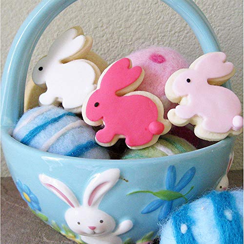 15 Piece Easter Cookie Cutter Set with Bunny Chicken Egg Chick Rabbit Shapes Fondant Biscuit Moulds, Large Size … (Easter)