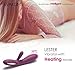 SVAKOM Lester Powerful Ultra-long Battery Intelligent G-spot Rechargeable Rabbit Vibrator with Heating Mode(Violet) .