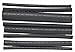 Ancor 301506 Marine Grade Electrical Adhesive Lined Heat Shrink Tubing Kit (3/16 to 3/4-Inch Diameter, 6-Inches Long, Black, 8-Pack) primary