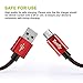 Tenfly Premium 2M 6ft High Speed Micro USB Cables Strong material Braided Tangle-Free Charge & Sync Cords for Samsung / HTC / GPS / MP3 / Bluetooth and All Micro USB (Micro USB)
