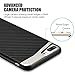 iPhone 8 Plus, iPhone 7 Plus Compatible Case, Microseven [Carbon Fiber Finish] [Light Thin Cover] [Non Slip] [Bulit-in Metal Plate Works with a Magnet Mount ] Case for iPhone 8 Plus,7 Plus
