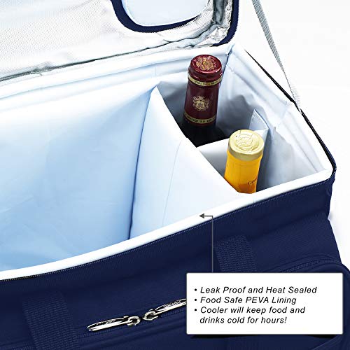 image for Picnic at Ascot Original Insulated Picnic Cooler with Service for 4 on