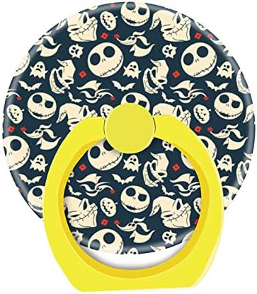 LoveStand-Cell Phone Ring Holder 360 Degree Finger Ring Stand for Smartphone Tablet and Car Mount-Nightmare Before Christmas oh What Joy Pattern