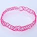 YAZILIND Rose Red Vintage Stretch Gothic Tattoo Henna Choker Hippy Necklace Elastic 80s 90s