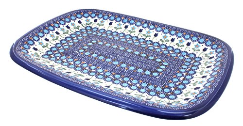 Click Here to See More Images Polish Pottery Savannah Large Rectangular Serving Dish