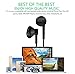 Certified iTech Gadgets Headphones [3 Pack] Earphones with Microphone Premium Earbuds Stereo and Noise Isolating Headset for Apple iPhone iPod iPad Samsung Galaxy LG HTC Other 3.5MM Devices (Black)