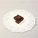 eBoot White Paper Doily Lace Paper Doilies Round Cake Packaging Paper Pad, 6.5 Inch, 8.5 Inch, 10.5 Inch (72 Pieces)