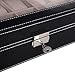 Resulzon Pu Leather Watch Storage Organizer for Display and Collect Watches Or Jewelry Wrist Bracelets 12 Slots
