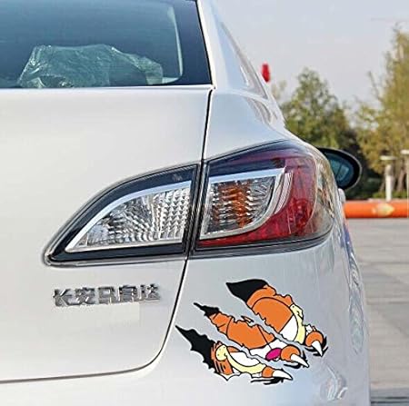 Amazon ガーフィールド Garfield 車 カーステッカー スキンシール 3topオリジナルクリーナー付属 並行輸入品 ステッカー デカール 車 バイク