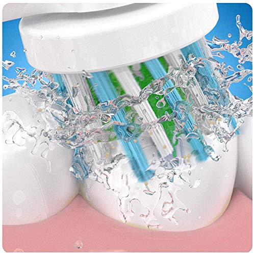 Oral-B CrossAction Brush Heads with Bacterial Protection, 8+2 Pieces - Thumbnail 4