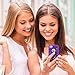 LeYi for iPhone SE Case(2016), iPhone 5 /iPhone 5S Case with Tempered Glass Screen Protector [2 Pack], Glitter Bling Girls Women Heavy Duty Protective Case for iPhone 5S/5/SE Purple