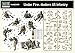 PLASTIC MODEL KIT UNDER FIRE . MODERN US INFANTRY 4 FIGURE 1/35 MASTER BOX 35193