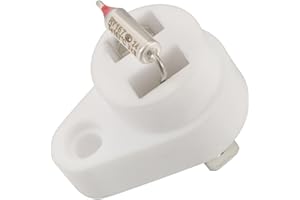 The Lord of the Tools 1Pc 167C Regular Thermal Cutoff Replacement Part G4AM0600 G5AM0600 for Electric Furnace Heating Element Fuse White