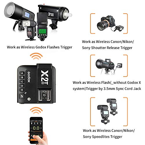 Trigger Flash Godox X2T-N Per Nikon - Trasmettitore Bluetooth, TTL, HSS 1/8000s - Foto 3