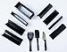 DIY Sushi Making Kit (10 Pieces) by Resolve | At Home Japanese Sushi Roll Maker Set for Beginners | 5 Unique Mold Shapes with Convenient Cutting Guide, Spatula and Rice Fork | Free eBook