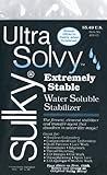 Sulky Ultra Solvy Water Soluble Fabric Stabilizer, 19-1/2 by 36-Inch