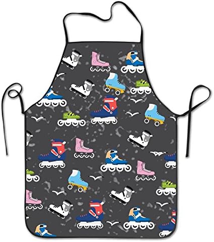 SHUREN Roller Skate Overhand Aprons For Women Features Studio Apron