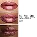 Maybelline Lip Studio Metallic Foil Metallic Liquid Lipstick Makeup, Luna, 0.16 fl. oz.