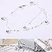 Fashon Women Silver Tone Jingle Bell Anklet Ankle Bracelet Chain 01