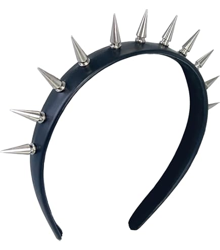 Amazon.com : FRCOLOR Gothic Headpiece Black Headband Gothic  display picture 1