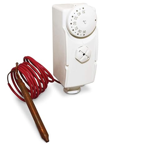 Salus Controls Rohr - Anlegethermostat Salus AT10F mit Fernfühler