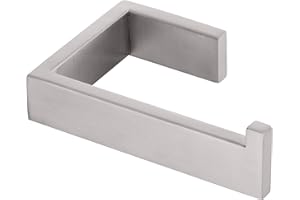 KOKOSIRI Toilet Paper Holder Brushed Nickel for Kitchen Bathroom Washroom Toilet Tissue Roll Paper Holder Wall Mount Stainles