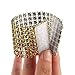 Aytai Rhinestone Mesh Bling Napkin Rings for Wedding Decoration, Plastic Chair Sash Bows,Napkin Holder for DIY Party Birthday Banquet Supply 5 x 1.6inch (50, Gold)