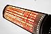 1500 Watt Gold Coated Tungsten Quartz Infrared Heater Remote Controlled Patio Heater/on Off/High/Low/med